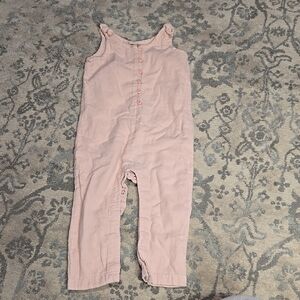 Hanna Andersson Kids Pink Jumpsuit